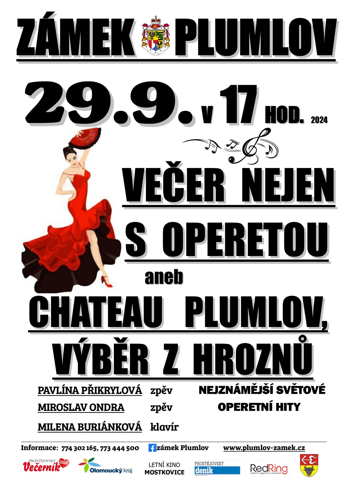 29.9.2024 – Operetní zpěvy Pavlína Přikrylová a Miroslav Ondra