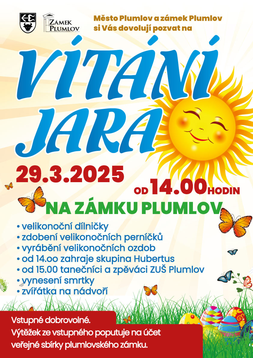 29.3.2025 – Vítání Jara na zámku Plumlov