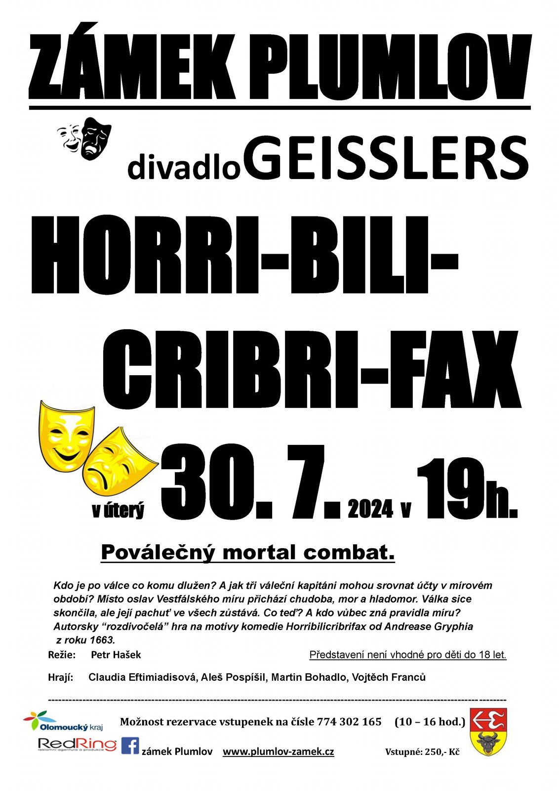 30.7.2024 – HORRI-BILI- CRIBRI-FAX - divadlo GEISSLERS