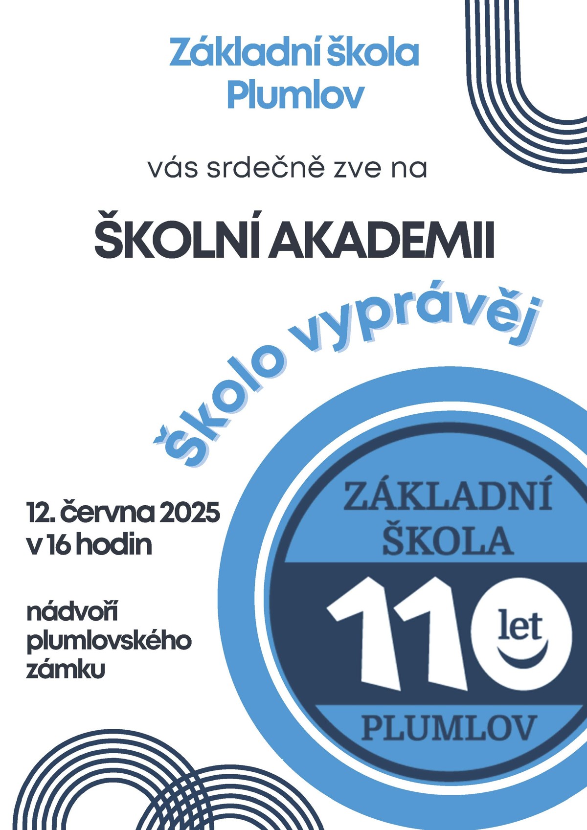 12.6.2025 – Školní akademie – 110 výročí založení ZŠ Plumlov